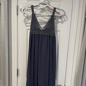 Verty Navy Blue maxi